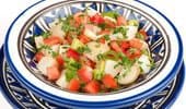 Potato and tomato salsa