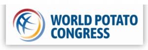 World Potato Congress logo with stylized globe icon
