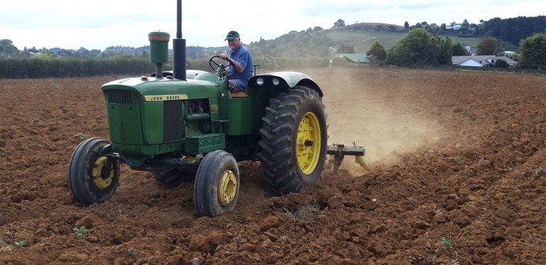 PNZ Newsletter October 2019 002 Peter on tractor