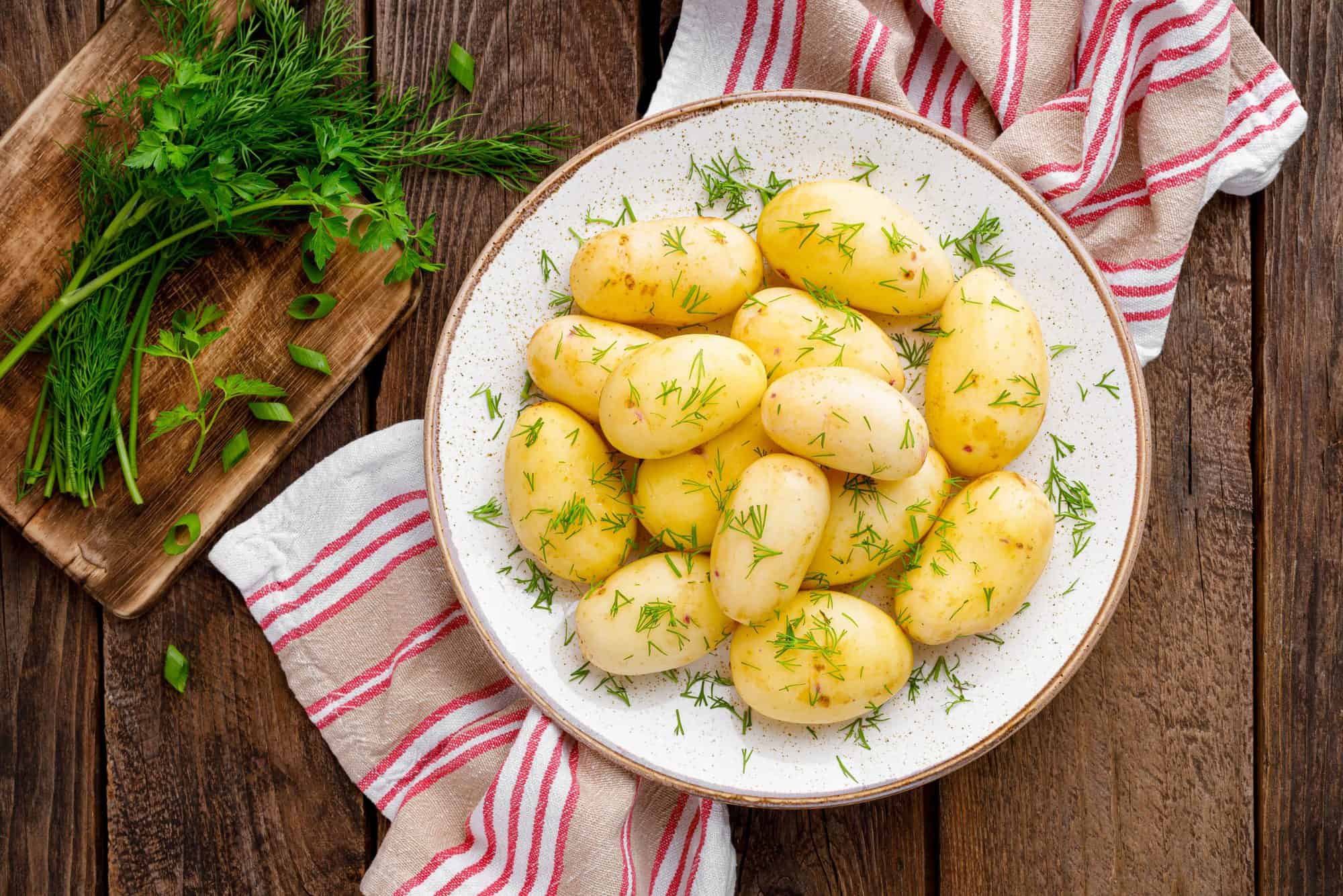 Картошку без укропа
