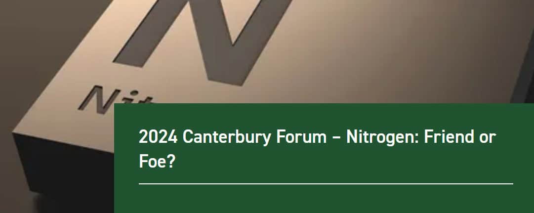 2024 Canterbury Forum - Nitrogen