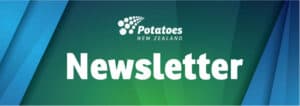 Potatoes New Zealand newsletter banner with green and blue background