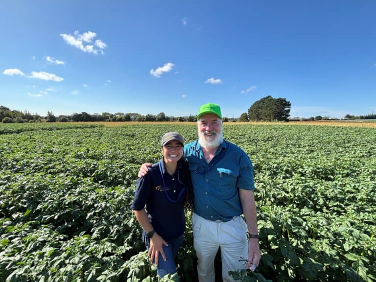 Dr Paul Horne and Paula Lleras