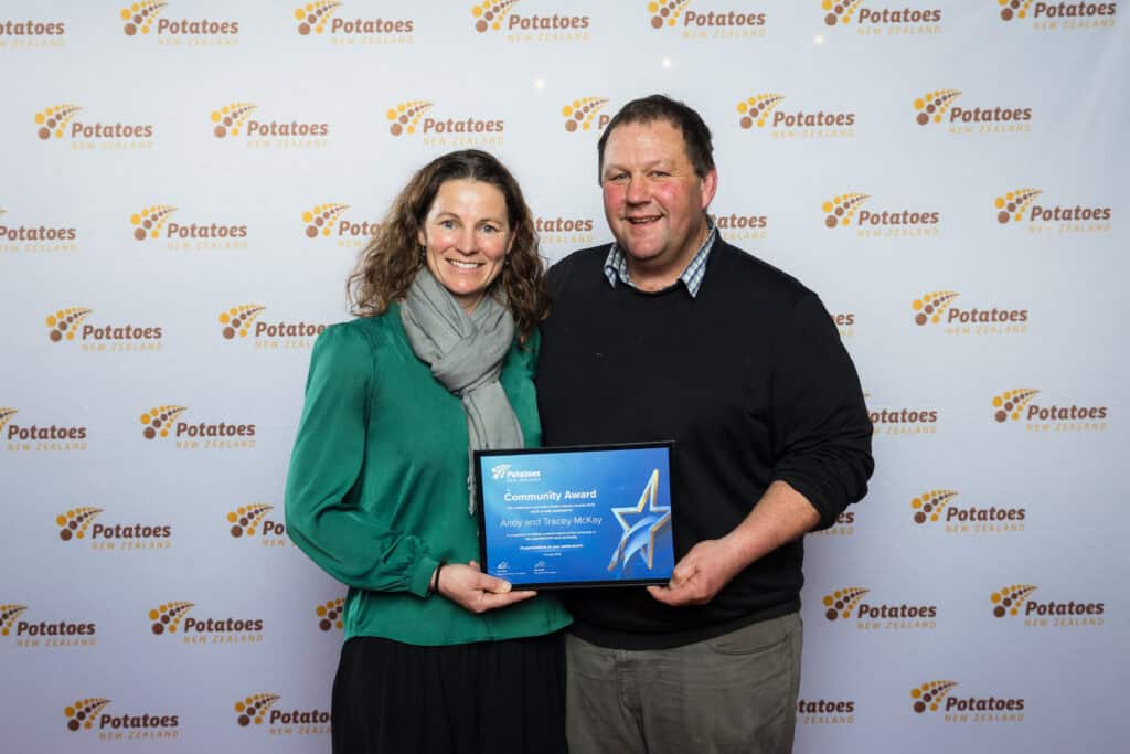 Tracey and Andy McKay - Potato Industry Awards 2025 Community Award
