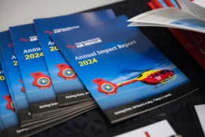 2024 Annual Impact Report brochures for Canterbury West Coast Air Rescue