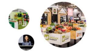 Brisbane Produce Market fresh fruits and vegetables display