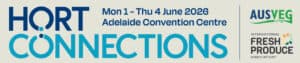 HORT Connections event June 2026 Adelaide Convention Centre banner