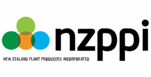 NZPPI logo with colorful circles, New Zealand plant producers text