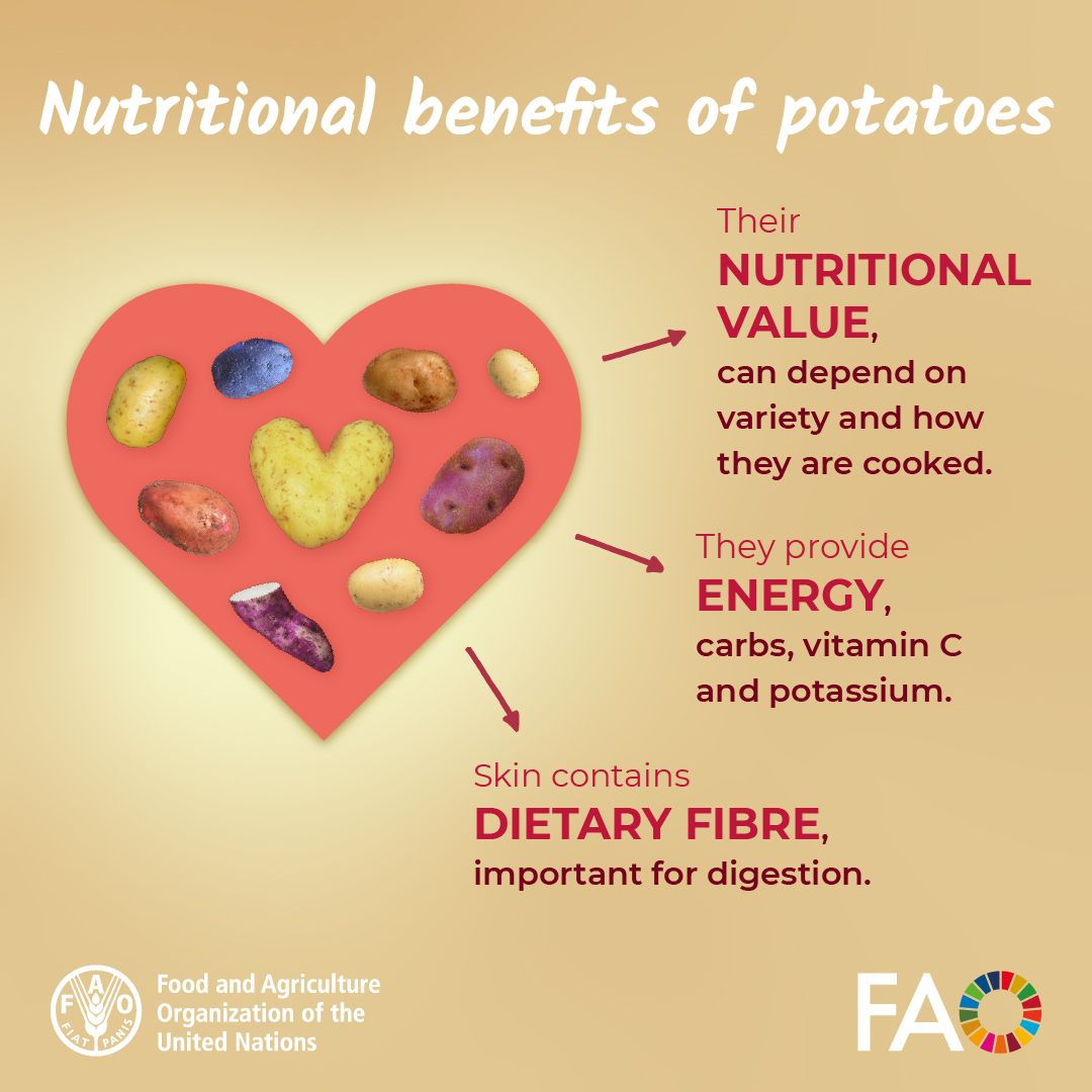 Nutritional benefits - International day of Potato