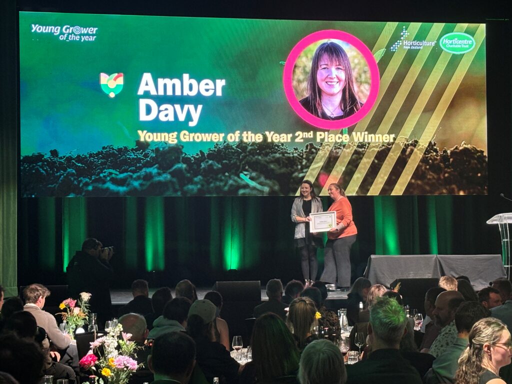 Amber Davy - Young Grower Runner Up